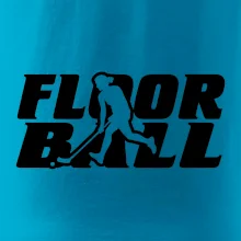 Floorball nápis rovný