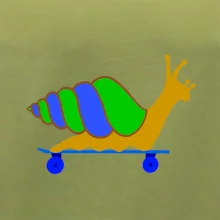 Šnek na skateboardu (Moňas)