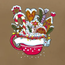 Vianočný Punč - hrnček (Pecka design)