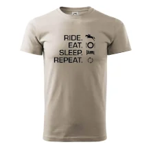 Ride Eat Sleep Repeat Kôň