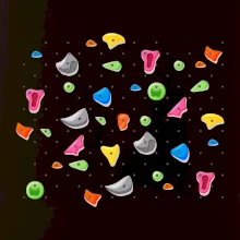 Lezenie na stene - chyty