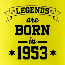 Legends are born in 1953