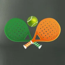 Padel - farebné rakety
