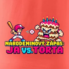 Narodeninový zápas ja proti torte