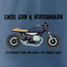 Chcel som motorku - narodeniny Chcel som motorku - narodeniny
