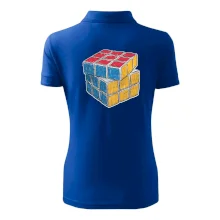 Rubikova kocka kreslená