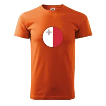 Vlajka Malta okrúhla veľká