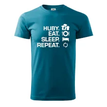 Huby Eat Sleep Repeat Huby Eat Sleep Repeat