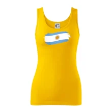 Argentína vlajka obhrýzaná