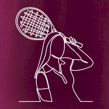 Tenistka jedným ťahom