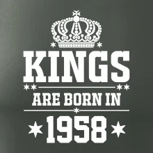 Kings are born in 1958