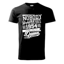 Nobody is perfect - 1954