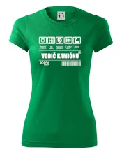 Čiarový kód - Vodič kamiónu