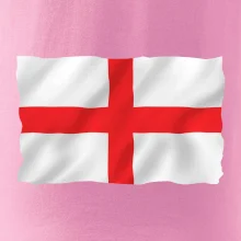 Anglická vlajka vejúca