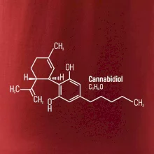 Molekulárna štruktúra CBD (Canabidiol)