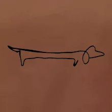 Jazvečík - kreslený