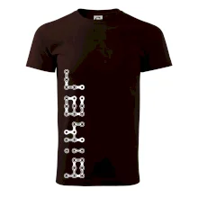 Biker nápis na výšku reťaz