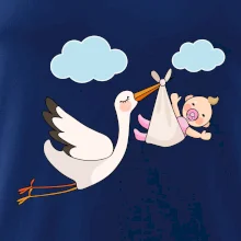 Bocian čakáme bábätko - dievča Bocian čakáme bábätko - dievča