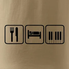 Eat sleep piano v rade