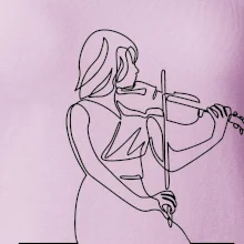 Huslistka jedným ťahom