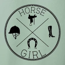 Horse Girl kruh Horse Girl kruh