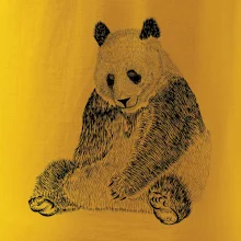 Smutná panda Smutná panda