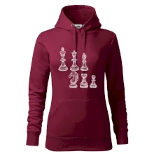 Šachové figúrky kreslené