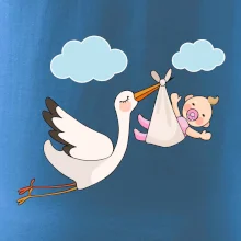 Bocian čakáme bábätko - dievča Bocian čakáme bábätko - dievča