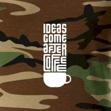 Ideas come after coffee