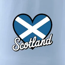 Scotland Srdce s vlajkou