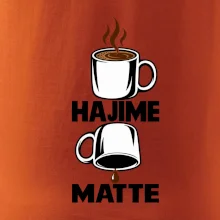 Hajime matte káva judo