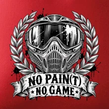 No Paint, No Game – motív s maskou