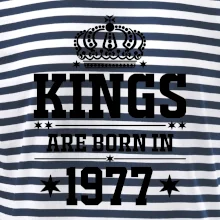 Kings are born in 1977