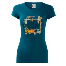 Steampunk farebná zostava