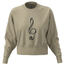 Husľový kľúč kreslený