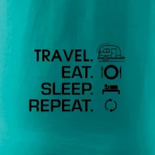 Eat sleep travel - Malý príves