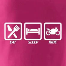Eat sleep ride - cesta