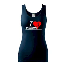 I love running dievča