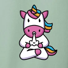 Yoga fučiaci jednorožec