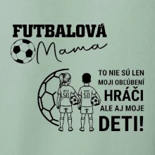 Futbalová mama - syn a dcéra (vaše meno a číslo)