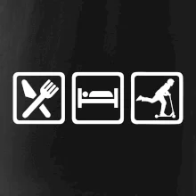 Eat sleep kolobeh - kolobežka