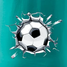 Futbalová lopta v triku