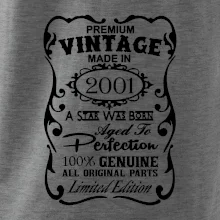 Vintage Etiketa - 2001