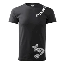 Cycling nápis šikmo