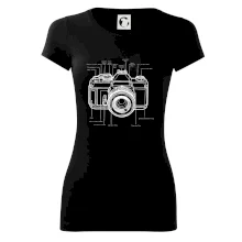 Nákres starý fotoaparát