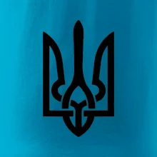 Ukrajina trojzubec veľký Ukrajina trojzubec veľký