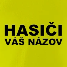 Hasiči nápis (názov zboru - vlastný nápis)