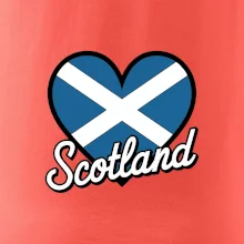 Scotland Srdce s vlajkou