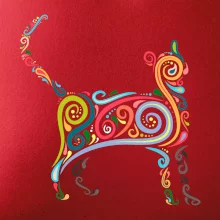 Mačka farebné krivky