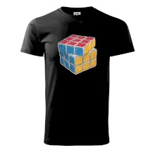 Rubikova kocka kreslená